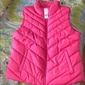 Pink Puffer Vest